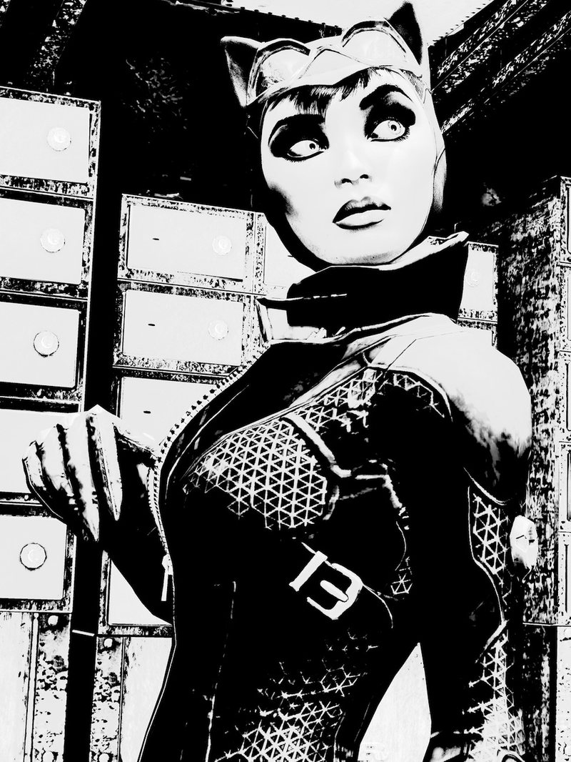 Illustration for article titled Batman Games Look Best in Black and White
